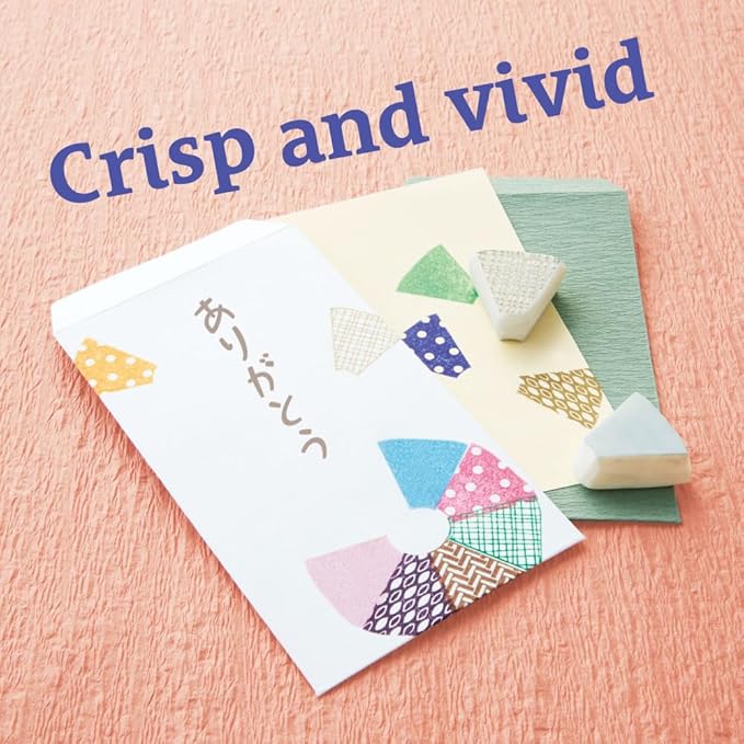 IROMOYO Stamp PAD, Traditional Japanese Ink Colour, Oil-Based Ink pad - Warm Yellow