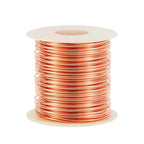 18 Gauge/ 1.0 mm 213 Feet 1 Pound Dead Soft Copper Wire for Electroculture Gardening, Jewelry Making, Beading, Science Projects, DIY Artwork