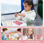 Sensory Fidget Toys for Kids Toddler Boys ,Sensory Activity Board for Stress Anxiety Autistic ADHD, Calm Down Travel Airplane Essentials Toys for 3+ Year Old, Stuffers Gifts for Teen Girls