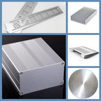 1/4Inch Thick Aluminum Sheets & Plates, 12” x 12”Heavy Duty Aluminum Plates with Protective Film, 6061 Flat Plain Panel Plate Solid Metal Sheet Plate for Crafting Structural Framing Base Plate