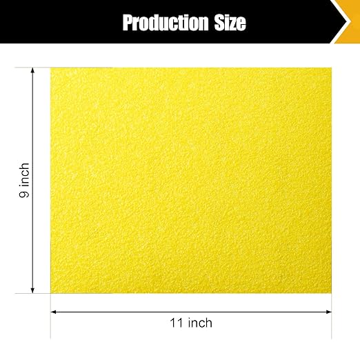 40 Grit Sand Paper, 12Pcs Sandpaper Assortment Sandpaper for Wood Metal Furniture Hand Sander Sand Paper Set Sandpaper Sheets Cut for Use 9" x 11"/12 Sheets