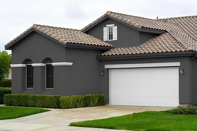 EVOLVE Paint & Primer: Environment-friendly, Eggshell with One-coat Coverage for Interior & Exterior surfaces (Slate Gray, 5-Gallon)