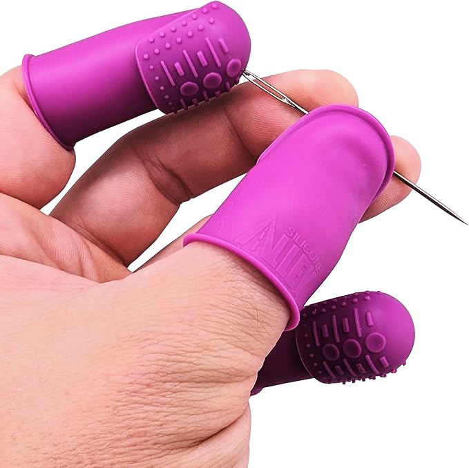 Hand Sewing Complete Kit | Featuring THIK-Grip Thimble [3 Sizes] | Including Needles (105) - Fabric Clips (10) - Pins (100) & Many More Supplies