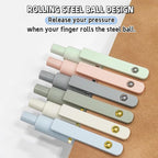 12 Pcs Gel Pens 0.5mm Quick Dry Black Ink Pens Fine Point Smooth Writing Pens, Cute Office and School Supplies Gifts for Women Teacher Students (12 Pcs Morandi Gold and Silver)