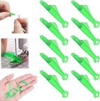 10 Pcs Fish Mouth Sewing Machine Needle Threader,2024 New Upgraded Automatic Sewing Needle Threader,Simple Needle Threader Tool,Quick Sewing Machine Cycle Simple Needle Threader Tool (Green)