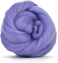 Revolution Fibers Merino Wool Roving | Premium Combed Wool Top | 22 Micron, Perfect for Felting Projects, Spinning, Wall Hangings and Tapestry (Hyacinth)