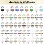 Smudge Proof Eyeliner, Waterproof Retractable Eye liner with Brush, Matte and Shimmer Eyeliner Pencil, Creamy Texture, Long lasting & Smooth(44 Starry Sky Shimmer)