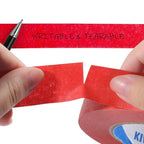 Red Painters Tape,1 inch x 60 Yards - Clean Release Masking Tape for Painting,Labeling,DIY Crafting,Decoration and School Projects