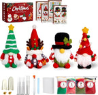 MAGIMUSE Needle Felting Kit, Needle Felting Starter Kit with Basic Felt Tools, Christmas Gnome Needle Felting Kit for Beginners, DIY Wool Needle Felting Supplies for Christmas Festival Crafts