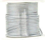 Mandala Crafts 14 Gauge Anodized Aluminum Craft Wire for Jewelry Making – 330 FT Colored Flexible Silver Copper Black Pink Ice Blue Red Wire - Bendable for Bonsai Armature Crafting Sculpting