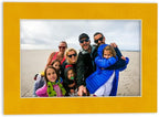 Poster Palooza 8.5x11 Mat Bevel Cut for 7x9 Photos - Acid Free Bright Yellow Precut Matboard - For Pictures, Photos, Framing - 4-ply Thickness