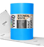 VViViD Blue Stencil Vinyl Masking Film with Anti-Bleed Technology (12" x 150ft)
