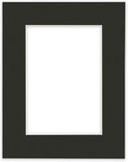 Craig Frames B404 Pre-cut Mat Board for 16x24 Print, 20x30, Textured Black