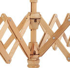 Wooden Yarn Ball Winder & Table Top Swift Set, Hand Operated Beechwood Combo Winder, Large Capacity 8 to 10 oz Yarn Fiber Winder, Wool String Swift Winder (Beechwood Winder & Swift)