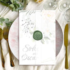 30 Pack Pre-Folded Vellum Jackets for 6x6 Invitations, Translucent Vellum Paper 6x6 Jackets, 100GSM Wedding Invitations Wraps, Envelope Liners for Birthdays, Baby Showers