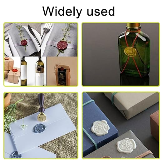 Wax Seal Stick, Ioggtser 26 PCS Mini Glue Gun Wax Seal Stick for Wax Seal Stamp, Sealing Wax Sticks for Wedding Invitations, Cards, Envelopes (Brown)