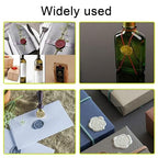 20PCS Mini Glue Gun Wax Seal Sticks for Wax Seal Stamp, Sealing Wax Sticks for Wedding Invitations, Cards, Envelopes (Greenish Gold)