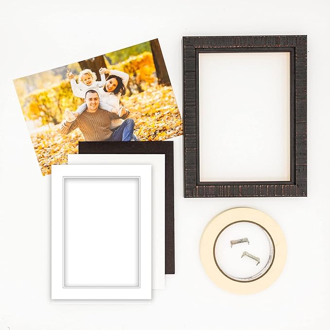 16x20 Mat for 12x16 Photo - Precut White on White Double Mat Picture Matboard for Frames Measuring 16 x 20 Inches - Bevel Cut Matte to Display Art Measuring 12 x 16 Inches - Acid Free ONE MAT