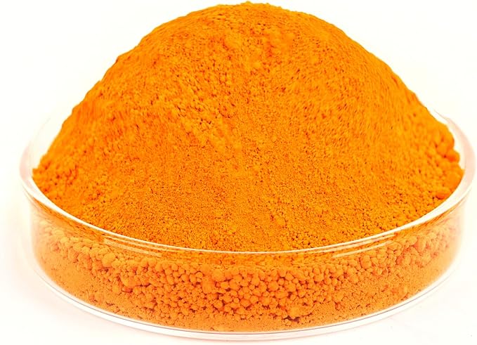 GOODTAKE 5 Pounds Bulk Concrete Pigment, Tangerine Yellow Iron Oxide Pigment Powder, Concrete Cement Dye Color Powder for Pastel Tile Paint Cement Mortar Grout (Tangerine Yellow, 5 Pounds)