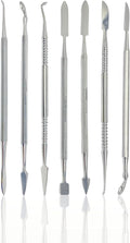 CYNAMED Stainless Steel Spatula Wax & Clay Sculpting Tool Carver Set (7PK)