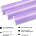 TECKWRAP Permanent Adhesive Vinyl 12" x 10ft, Matte Lavender Purple