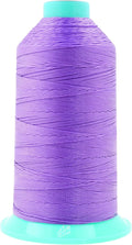 Mandala Crafts Bonded Nylon Thread Lilac Heavy Duty Sewing Threads - 415 YDs Size 346 210D T350 Tex 350 Thread for Leather Jeans Weaving Outdoor Marine Upholstery Threads