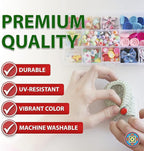 Mandala Crafts Bonded Nylon Thread Royal Blue Heavy Duty Sewing Threads - 1250 YDs Size 138 420D T135 Tex 135 Thread for Leather Jeans Weaving Outdoor Marine Upholstery Threads