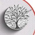Magnetic Needle Minder Magnet Embroidery Accessories and Supplies Embroidery Needle Holder Cross Stitch Holder Needlework Supplies (Cardinal) (TreeofLife)