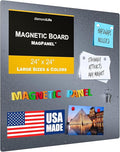 Diamond Life Magnetic Board - Memo & Vision Board for Home, Office, and Classroom - Magnet Board for Kids - Command Strips Included