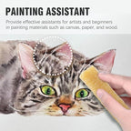 Pink Watercolor Masking Fluid - Professional Art Supplies with Brush & Eraser for Artists, Painting Medium Pen