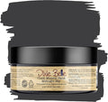 Dixie Belle Paint Company Chalk Finish Furniture Paint - Midnight Sky (4oz) - Matte Blue Black Chic Chalk Mineral DIY Furniture Paint