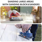 2500 Grit Sandpaper, 9 x 11 Inch Wet Dry Sand Paper Hand Abrasive Sanding Sheets for Wood Metal Automotive Sanding and Polishing, Extra Fine - 5 Sheets