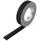 BOMEI PACK Black Gaffer Tape, Matte Non-Reflective, 1inch x 30yds No Residue Hand Tear Self-Adhesive Gaffer Tape for Labeling, Cable, Stage, Photography, Painters and Duct Repair, 1 Pack