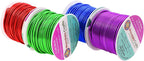 Mandala Crafts 13 Gauge Anodized Aluminum Craft Wire for Jewelry Making - 240 FT Colored Flexible Rainbow Wire - Bendable for Bonsai Armature Crafting Sculpting