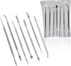 CYNAMED Stainless Steel Spatula Wax & Clay Sculpting Tool Carver Set (7PK)
