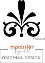 ImpressArt - Flourish G Signature Metal Design Stamp, 3mm