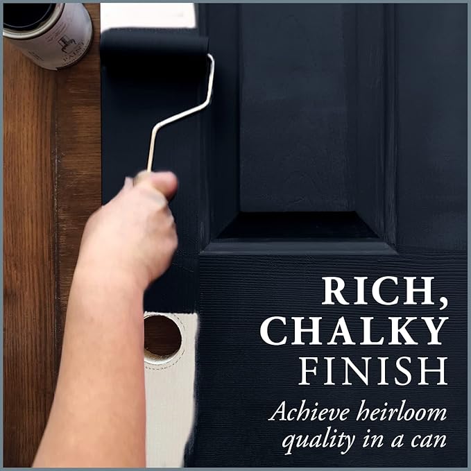 AMY HOWARD AT HOME Chalk-Based One Step Paint for Furniture, Cabinetry, Decor, Finish, and More | No Stripping, Sanding, or Priming | Dark Base | 32 Ounce | Midnight Dreams