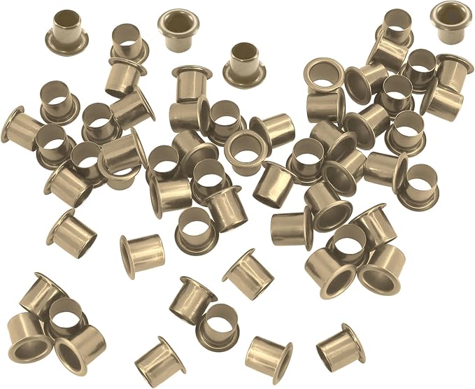 Kydex Rivets Eyelets, 8-8 1/4" Multicolored Grommet Eyelets for Tactical Holster Making, Knife Sheath Crafting, Fasteners for Custom DIY Kydex Projects (Set of 50)