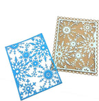 Metal Cutting Dies DIY Merry Christams Embossing Stencil Template Scrapbooking Card Making Mold Photo Album Arts Crafts Tools (Christmas Snowflake-9.8x13cm)