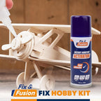 FIX & FUSION Activator Spray (3.38 Fl Oz), Instant Cure Accelerator for Cyanoacrylate (CA) Super Glue for Wood, Plastic, Rubber, Granite, and DIY & Professional, Accelerates Bonding Strength, (2 Pack)