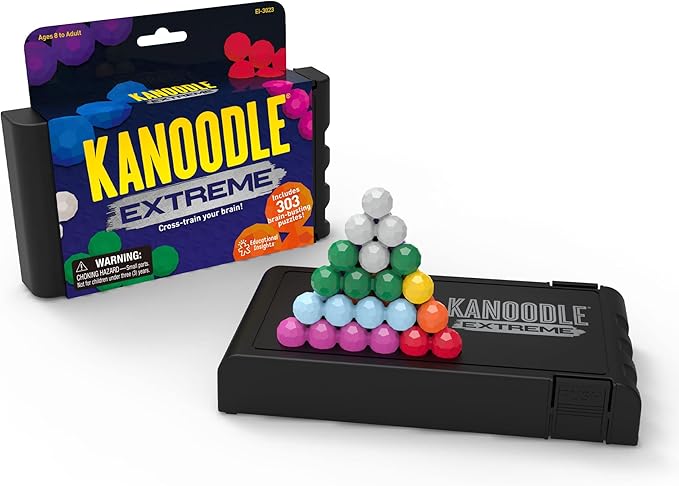 Educational Insights Kanoodle Extreme Classroom Pack of 10, Featuring Over 300 Challenges, Puzzle Challenges, Brain Teaser Game, Ages 8+