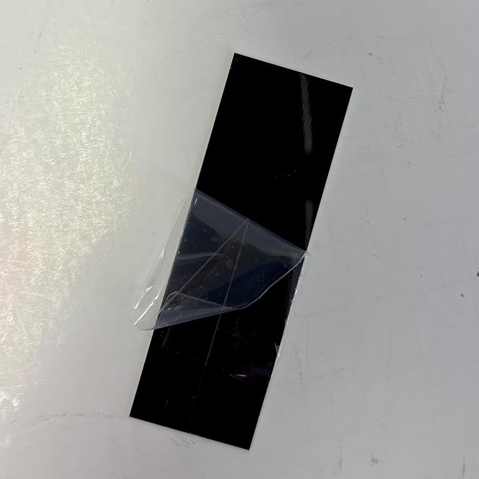 Blank Metal Plates for Laser Engraving - 4 Pack | Aluminum Sheets 0.020" Thick | CO2, Diode, Fiber Laser Compatible | Multiple Sizes & Colors (Black (engraves silver), 1x8.25 inch)