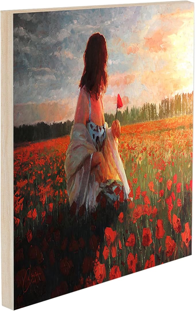 DaVinci Wood Panel Pro Ultra Smooth Gesso Panels 3/4inchinch Panel (Single) 9x12inchinch - 6 Pack