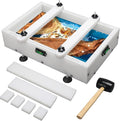 Large Reusable Epoxy Resin Mold 16×10×3 Adjustable Clamping System – Ideal Resin Molds for Coffee Tables, Trays, Cutting Boards & DIY Projects