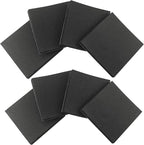 Foam Sheets with Adhesive Backing Padding Neoprene Rubber Mat Closed Cell Sheet Anti-Slip Insulation Rubber Anti Vibration Square Pad (6" x 6" x 1/2", 8 Pcs)