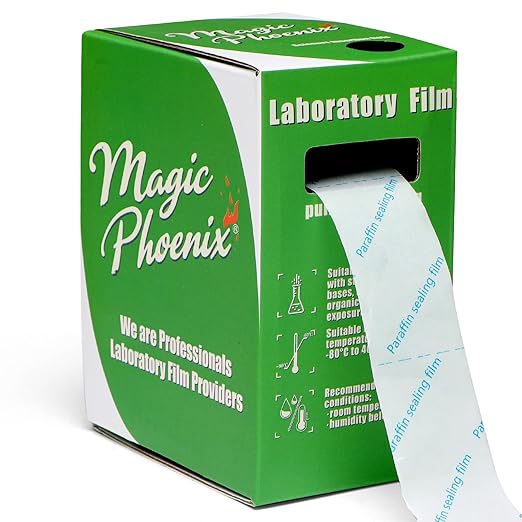 BM-PSF-992 Laboratory Film, Lab Sealing Film, Plastic Film, PM992, 1.2” (3 cm) x 591” (15 m), Self-Sealing Wrap for Plant Grafting and Laboratory Use, No Cutting Required (BM-PSF-992)