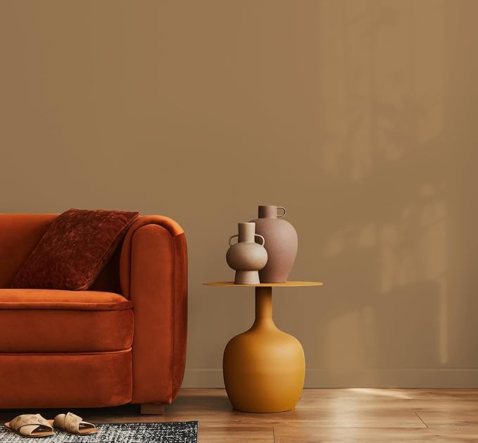 EVOLVE Paint & Primer: Environment-friendly, Low Sheen with One-coat Coverage for Interior & Exterior surfaces (Autumn Brown, 5-Gallon)