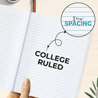 Rosmonde 5000 Pack (Pallet) Composition Notebooks Bulk, College Ruled, 200 Pages (100 Sheets), 9-3/4 x 7-1/2, Bulk Supplies for School Districts, Black Marble Notebook, 4-7 Days Transit