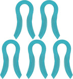 PATIKIL Quilling Strips Paper 600pcs 1.5mm 39cm Origami Paper Quilling Kits for Art DIY Hand Craft Christmas, Turquoise Blue