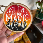 Small Stencils for Painting on Wood Reusable, 3 Inch Reusable Stencil for Craft Ornament Paint Template Stencils for Wall Card Rock Wood Signs Coasters Canvas Home Decor (Christmas)